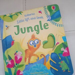 Little Lift and learn toddler children's Flap book Jungle